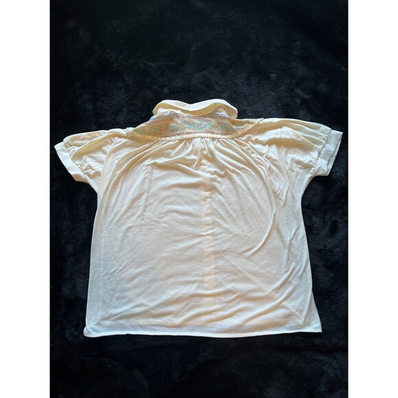 Vintage Fritzi  Cream Color Floral Design. See Description For Measurements. - Picture 2 of 4